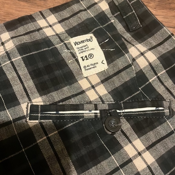 November plaid pants size 32 - Picture 7 of 7
